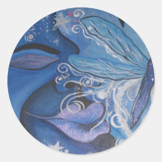 DrAgOneLy MoOn Ronde Sticker