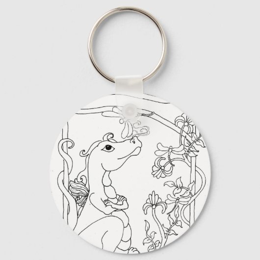 Dragonette Sleutelhanger (Voorkant)