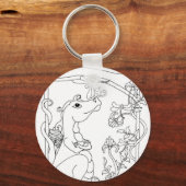 Dragonette Sleutelhanger (Voorkant)