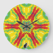 Dragoneye Kaleidoscope Grote Klok (Voorkant)