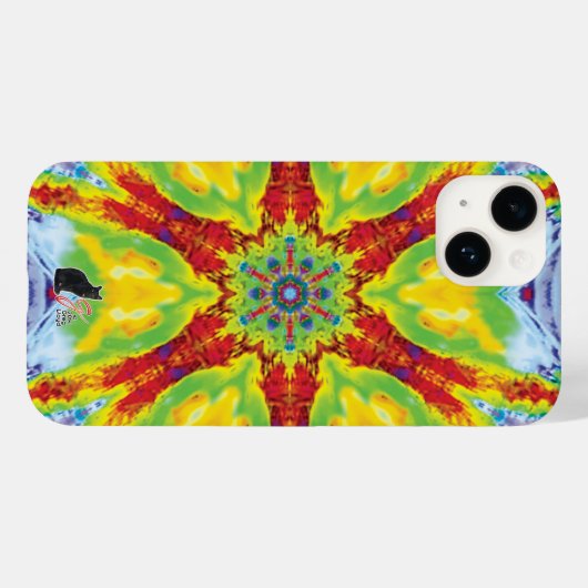 Dragoneye Kaleidoscope iPhone Case (Achterkant (horizontaal))