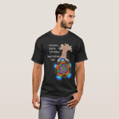 Dragonfest 2021 verdieping groei en evolutie - don t-shirt (Voorkant volledig)