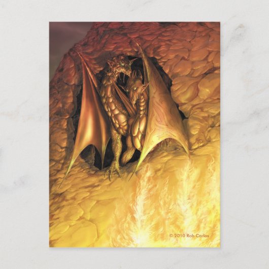 DragonFire Briefkaart (Voorkant)
