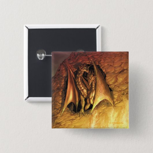 DragonFire Button (Voorkant /achterkant)