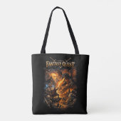 Dragonfire Quest Tote Bag (Achterkant)