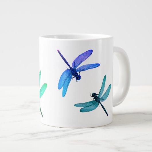 Dragonflies 20oz Giant Coffee Mok (Voorkant rechts)