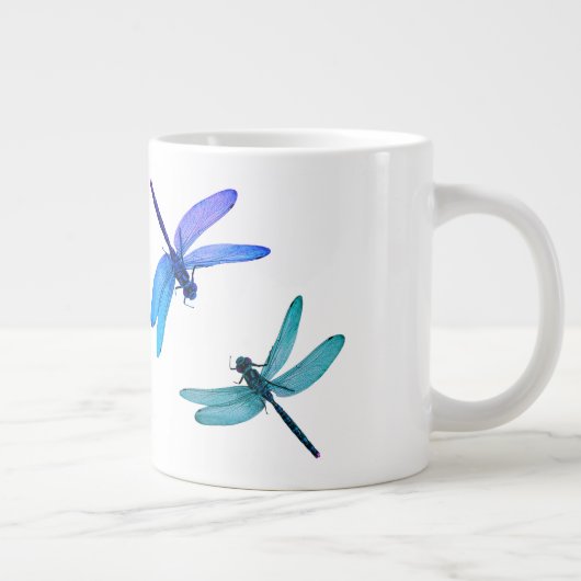 Dragonflies 20oz Giant Coffee Mok (Rechts)