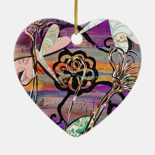 Dragonflies 3 Ornament (Achterkant)