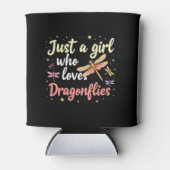 Dragonflies Animals Women Gift Idea Dragonfly (1) Blikjeskoeler (Voorkant)