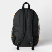 Dragonflies Backpack Bedrukte Rugzak (Achterkant)