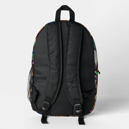 Dragonflies Backpack Bedrukte Rugzak (Achterkant)