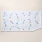 Dragonflies Beach Towel Strandlaken (Voorkant)