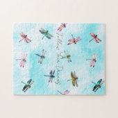 Dragonflies Blue Sky Legpuzzel (Horizontaal)