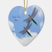 Dragonflies Blue Sky  Ornament (Links)