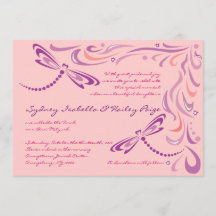 DRAGONFLIES B'nai Mitzvah Uitnodiging