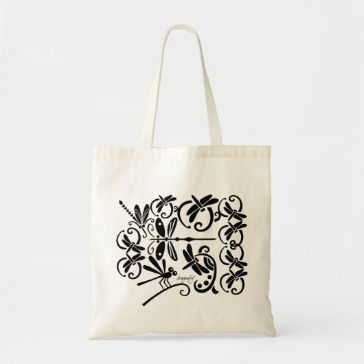 Dragonflies Canvas tas (Voorkant)