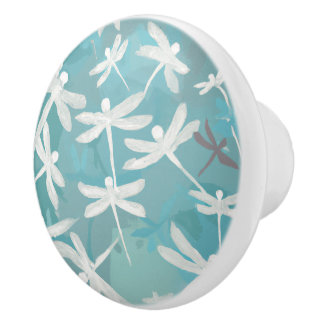 Dragonflies Ceramic Pull Keramische Knop