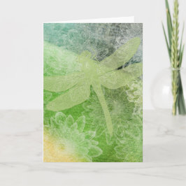 Dragonflies Damselflies ventilator | WENSKAARTEN Kaart