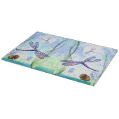 Dragonflies Decoratief glazen snijvlak Snijplank (Hoek)