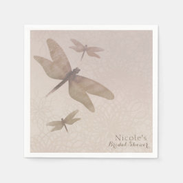 Dragonflies  Dragonfly Chic Elegant Custom Servetten