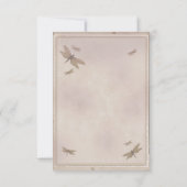 Dragonflies Dragonfly Chic Tafelnummer (Achterkant)