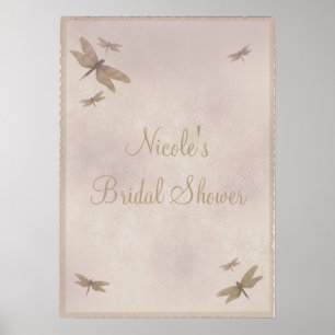 Dragonflies  Dragonfly Party Banner Poster