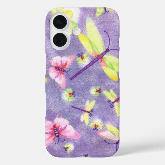 Dragonflies en bliksembogen Case-Mate iPhone case (Achterkant)