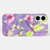 Dragonflies en bliksembogen Case-Mate iPhone case (Achterkant (horizontaal))