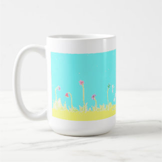 Dragonflies en Flowers Coffee Mok