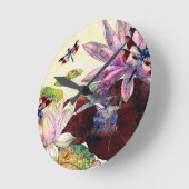 DRAGONFLIES EN LOTUS.jpg Ronde Klok (Hoek)