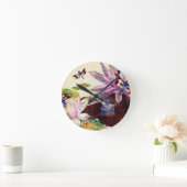 DRAGONFLIES EN LOTUS.jpg Ronde Klok (Huis)