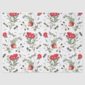 Dragonflies en Pomegranates Pattern Decoupage Tissuepapier (Voorkant)