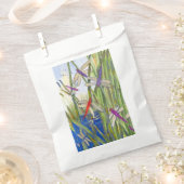 Dragonflies Favor Bag Bedankzakje (Geknipt)