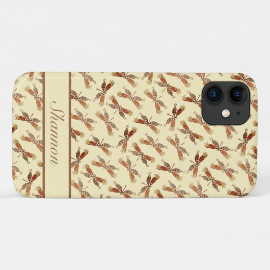 Dragonflies Fly Case-Mate iPhone Case (Achterkant (horizontaal))