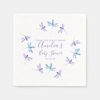 Dragonflies Handgeschilderd Baby shower