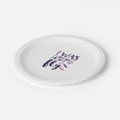 Dragonflies Ik was altijd bedoeld om Dragonfly Lo  Papieren Bordje (Gekanteld)