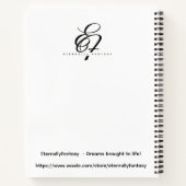 Dragonflies in love - Whimsical dreamy cute Notitieboek (Achterkant)