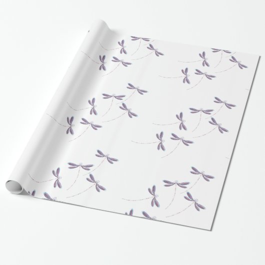Dragonflies in papier voor vluchtonmiddellijke ver (Uitgerold)