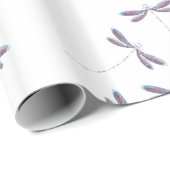 Dragonflies in papier voor vluchtonmiddellijke ver (Rol Hoek)