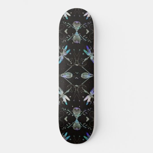 Dragonflies Jeweled Skateboard (Voorkant)