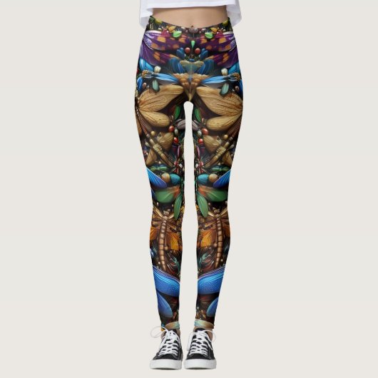 Dragonflies Leggings (Voorkant)