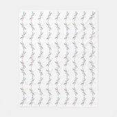 Dragonflies Medium Fleece Blanket Deken (Voorkant)