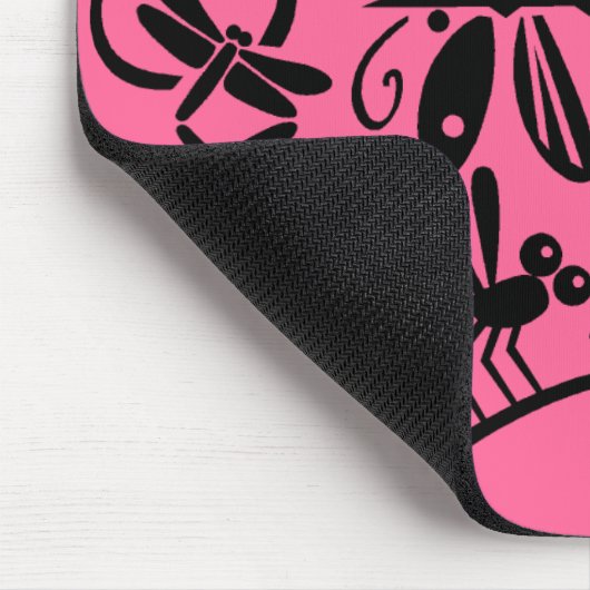 Dragonflies Mousepad Muismat (Hoek)