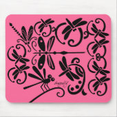 Dragonflies Mousepad Muismat (Voorkant)