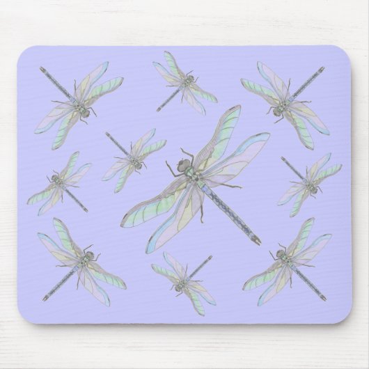 DRAGONFLIES mousepad Muismat (Voorkant)