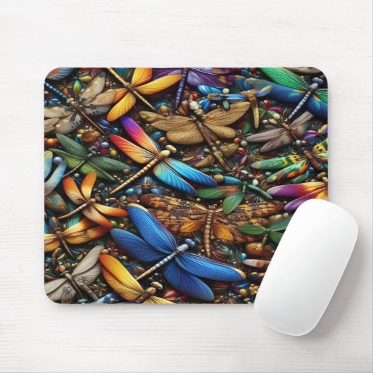 Dragonflies Muismat (Met muis)