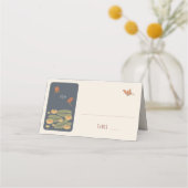 Dragonflies Naam Kaarten Trouwtafel  Plaatskaartje (Voorkant)