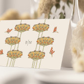 Dragonflies Naam Kaarten Trouwtafel  Plaatskaartje