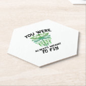 Dragonflies Natuur Insect altijd bedoeld om te vli Kartonnen Onderzetters (Schuin)