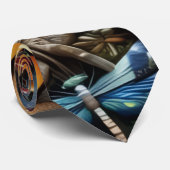 Dragonflies Neck Tie Stropdas (Opgerold)